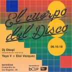 Dj Okapi at El cuerpo del Disco (berlínClub, Madrid)