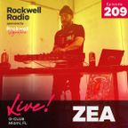 ROCKWELL LIVE! ZEA @ G-CLUB - APRIL 2023 (ROCKWELL RADIO 209)