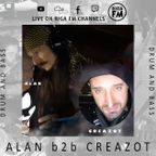 Drum and Bass BREAKFAST v2 2022 #13 Back to Back on Vinyls by ALAN & CREAZOT live on RIGA FM