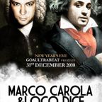 Loco Dice b2b Marco Carola live @ Atlantico Roma 01-01-2011