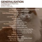 Generalisation Radio Show - October 2018