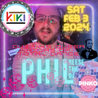 Phil Reese the DJ at Kiki - February 3, 2024 - PINKO!