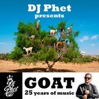 DJ Phet presents GOAT 25 years of music