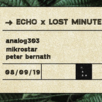 analog303 ECHO x Lost Minute vinyl only promo 2019.09.04