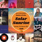 SOC #219 "New R&B and Soul" // 17-02-2024 // Solar Sunrise Hr 1