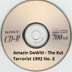 Amazin DeWitt - The Kut Terrorist 1992 No. 3