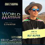 World Massive Mix with Alf Alpha on KPFK 90.7 FM Los Angeles - June 10, 2022