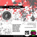 menasRadio #4 - MUTANTE RADIO