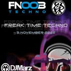 Clubmix 154 – Freak Time Techno Guest Show by DJMarz for FNOOB Techno