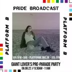Brighton Pride: Giant Lover's Pre-Parade Party - August 2022