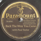 Paul Taylor - Back the Way You Came