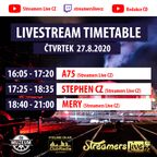 Best Online DJ´s Livestream 4  - A75 live (27.8.2020, Železniční muzeum Lužná u Rakovníka)