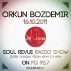Orkun Bozdemir - FG Sunday Residents - 16.10.2011- SOUL REVUE RADIO SHOW