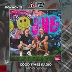 Two Old Fools - TOF @ GRDO's Good Times Radio show - Amsterdams Most Wanted 28-11-2022