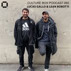 Culture Box Podcast 092 – Lucas Gallo & Lean Robotti