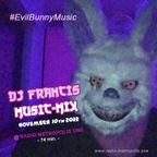 DJ FRANCIS - Music Mix Nov. 10th - Darkwave - Coldwave - Electro - Industrial - EBM