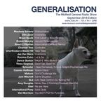 Generalisation Radio Show September 2018
