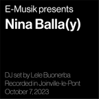 Nina Balla(y) DJ set by Lele Buonerba