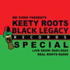 Real Roots Radio Live Show 20/01/2023 Keety Roots Special