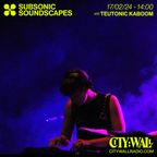 Subsonic Soundscapes w/ Teutonic Kaboom - February 2024
