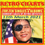 Retro Charts countdown with Terry Hughes - 11 March 2021 - top 10 current hits by retro artistes
