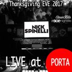 Nick Spinelli spinning LIVE at Porta on Thanksgiving Eve - #Openformat