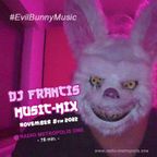 DJ FRANCIS - Music Mix Nov. 8th - Electronic - EBM - Electro - Industrial - Darksynth - Darkwave