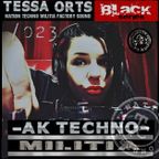 Black-series podcast Tessa Orts dj & moreno_flamas NTCM m.s Nation TECNNO militia 023 factory sound