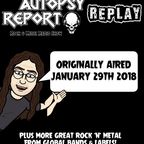 Autopsy Report Rock & Metal Radio Show #1021: January 29th - February 4th 2024