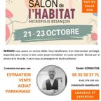 Salon de l'habitat du 21 au 23 Octobre à Besançon. Agent immobilier c'est quoi, ça s'adresse à qui ?