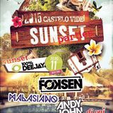 Foksen @ 100% DJ Sunset - Castelo de Vide 11-07-2015