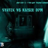 HTS 014 Syntex vs Kaiser BPM... 2nd Hour mixed by Kaiser BPM