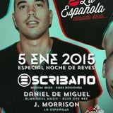 Daniel de Miguel + J.Morrison + Escribano = NOCHE DE REYES @ LA ESPAÑOLA CUANDO BESA...05012015