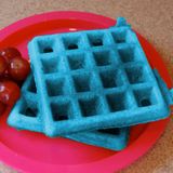 Blue Glue Waffles
