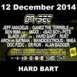 ON-SET London 12/12/14 Promo Mix - HARD BART