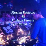 Florian Paetzold @ Club Auslage Vienna (21.09.2013)