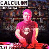Calculon Interview - Radiobomb 90.7FM KPFK LA 3.28.15