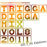 TRIGGA DIGGA MIX VOL.8 - UK 2 JA EDITION ls. GGK