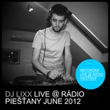 Lixx - Live @ Radio Piestany (04.06.2012)