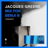 Jacques Greene (Vase Records, LuckyMe, Night Slugs) @ Headphones Mix, BBC Radio 1 (16.04.2015)