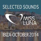 SELECTED SOUNDS BY MISS LUNA - DEEP OCTOBER IN IBIZA 2014