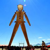 Reggae DJ Set by DJ Drishti at Burning Man 2014 on Thursday Afternoon at Camp Random Pants