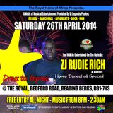 RUDIE RICH SOUND 26/04/2014 @ THE ROYAL Rudie Rich Feat Father X-Amount - I Love Dancehall™ Special