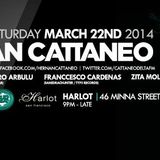 Franccesco Cardenas a.k.a. Sanedrac of SanedracHunter - SET at Harlot SF 3/22/14 for Hernan Cataneo