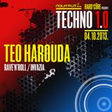 TEO HAROUDA - Live @ Hard²Core presents TECHNO 1.0 (Aquarius A1, Zagreb - 04.10.2013)