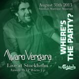 Alvaro Vergara Live at Stockholm (Axwell Where's The Party Warmup)