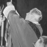 Fulton J. Sheen speaks on 'The Yearnings of The Pre-Christian World' and 'Original Sin and Angels'.