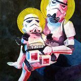Even The Mother of God and the Holy Child listen to Hip Hop!