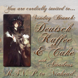 Sunday Brunch : Deutsch Kaffee and Cake with Amadeus