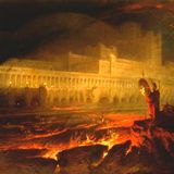 Burning In Blue Fire